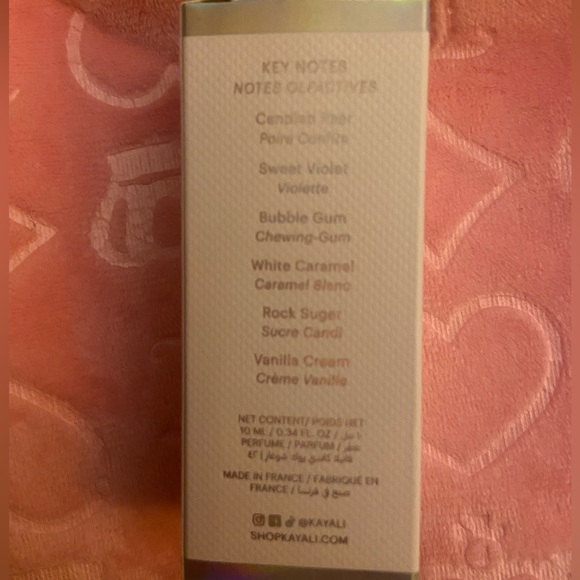 kayali vanilla candy rock sugar perfume - Picture 4 of 5
